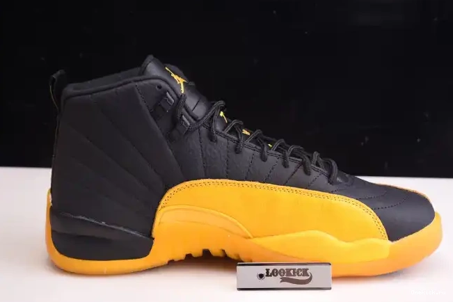 One Kick Gold 130690-070 Retro Black University Air 12 Jordan 0609
